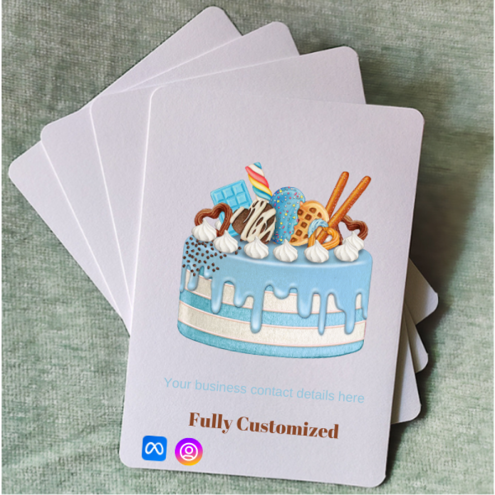 Happy Birthday Cards | Customized Greeting Cards 9.25 x 15 CM